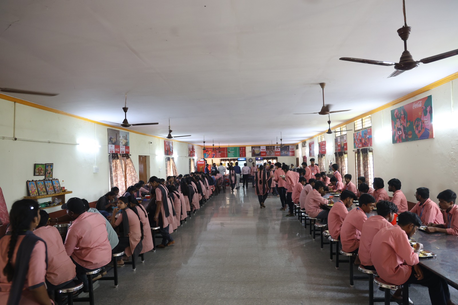 Canteen food counter